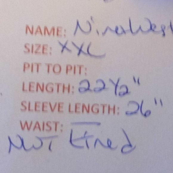 Nine West Blouse NWT Flowy Floral Office Party Travel Women's Size XXL - Picture 11 of 11